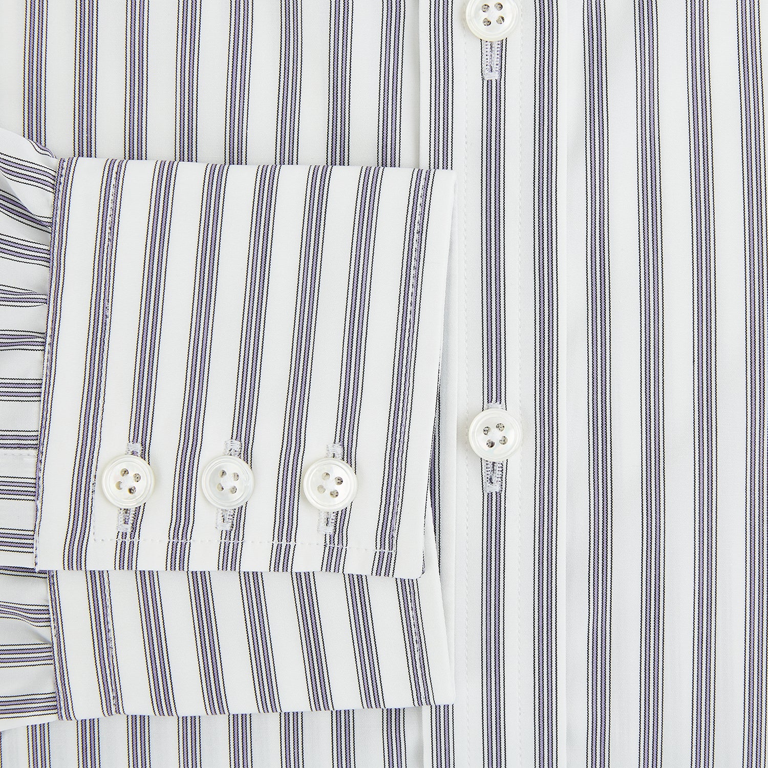 View 4 of product Purple Multi Stripe Mayfair Shirt