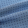 View 4 of product Navy and Blue Micro Dot Silk Cravat