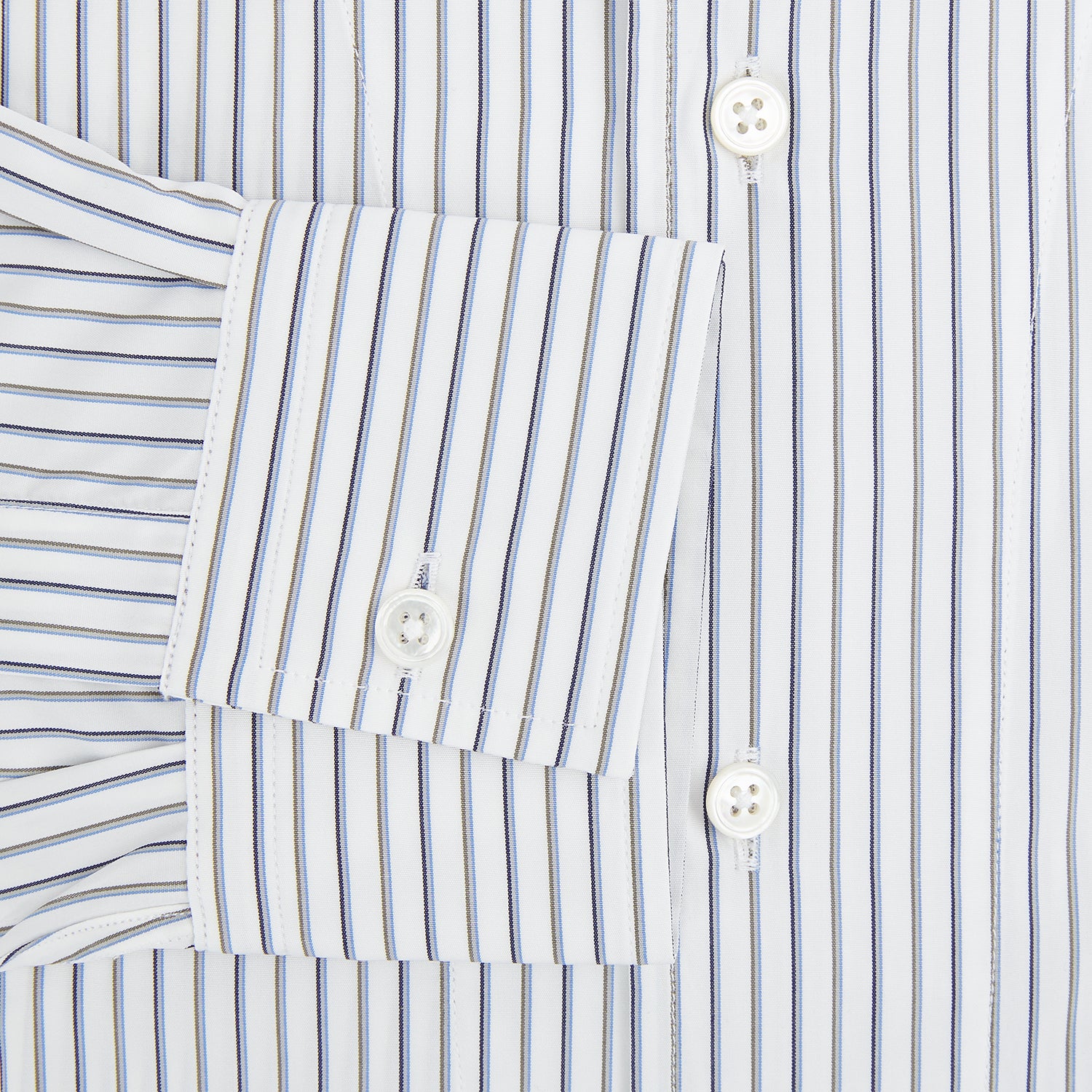 View 4 of product Brown Multi Stripe Quarzo Nightshirt