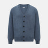 View 1 of product Blue Melange Cashmere Cardigan