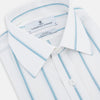 View 2 of product Turquoise Track Stripe Mayfair Shirt