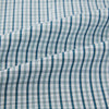View 6 of product Light Petrol Micro Tattersall Check Mayfair Shirt