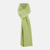 View 1 of product Plain Canary Yellow Cashmere Knitted Scarf