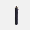 View 2 of product Navy Telescopic Umbrella with Brown Maple Handle