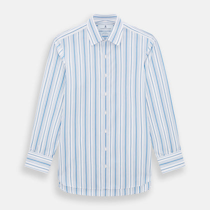 Blue Multi Stripe Mayfair Shirt