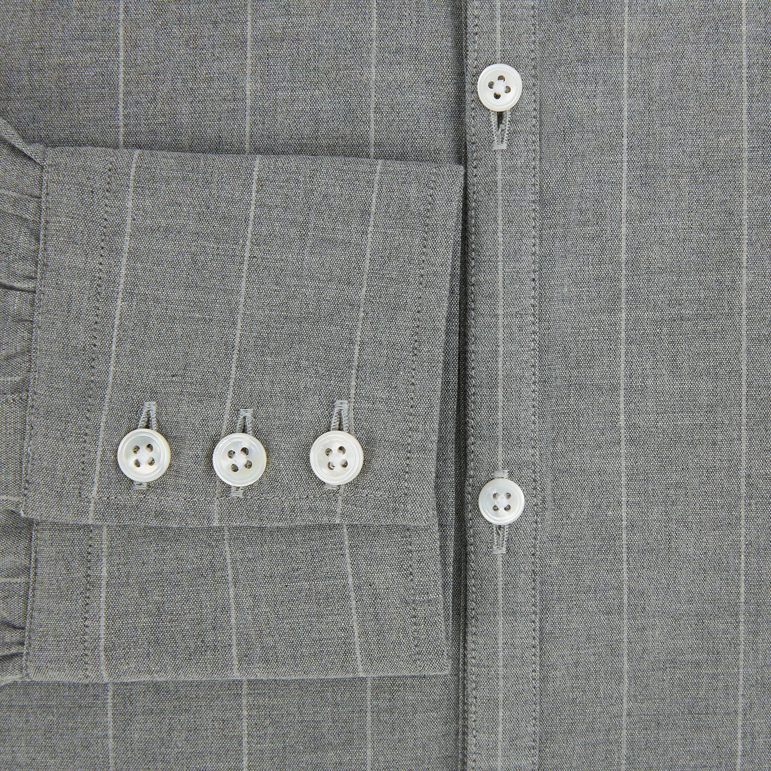 View 4 of product Grey Wide Stripe Westminster Shirt