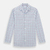 View 1 of product Burgundy and Blue Check Pyjama Shirt