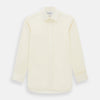 View 1 of product Cream Cotton Shirt with T&A Collar and Double Cuffs