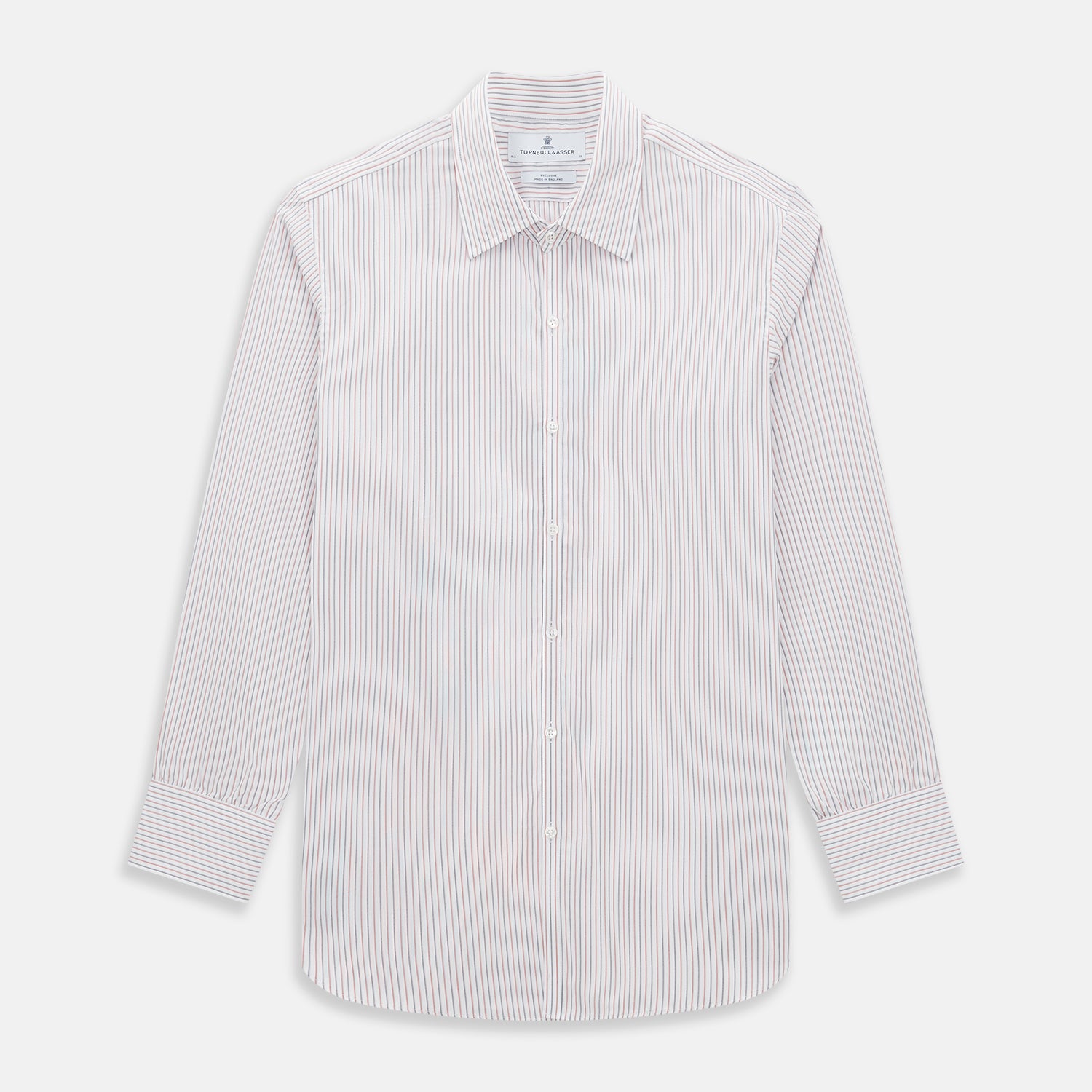 View 1 of product Red and Blue Double Stripe Westminster Shirt