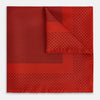 View 1 of product Red Dot Silk Pocket Square