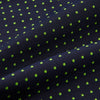 View 4 of product Green Micro Dot and Navy Silk Cravat