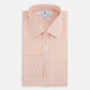 View 5 of product Orange Ticking Stripe Mayfair Shirt