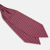 View 3 of product Burgundy Medallion Silk Cravat