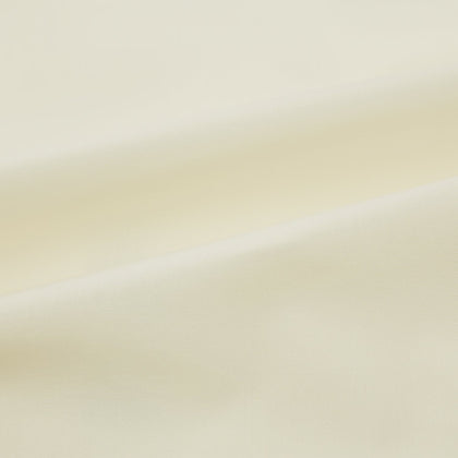 Cream Cotton Shirt with T&A Collar and Double Cuffs Image 5