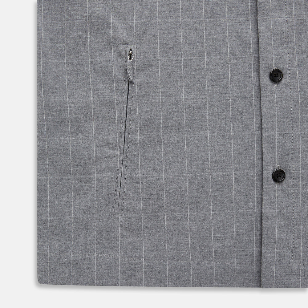 Grey Check Hampstead Overshirt