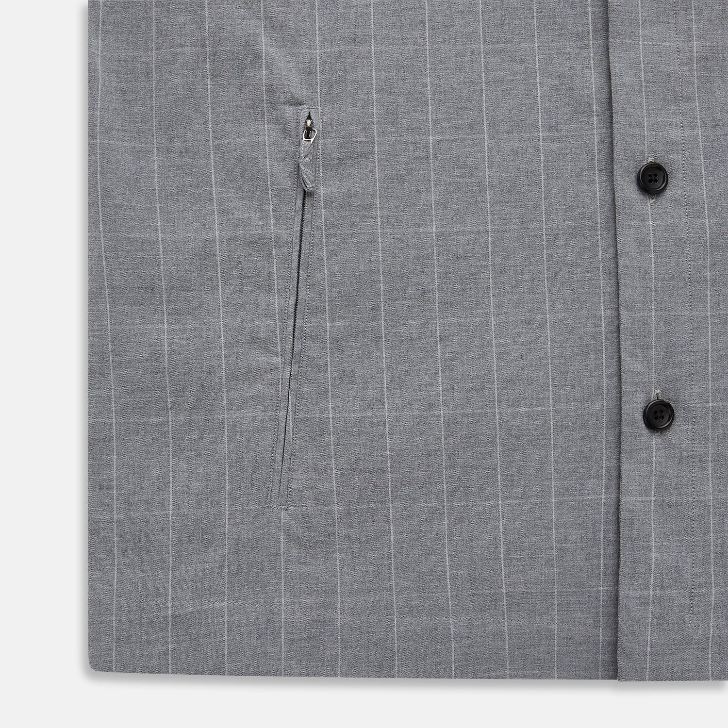 View 7 of product Grey Check Hampstead Overshirt