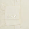 View 3 of product Cream Cotton Shirt with T&A Collar and 3-Button Cuffs