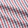 View 3 of product Navy and Red Check Cotton Regular Fit Mayfair Shirt