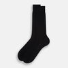 View 2 of product Black Wool Mid-Length Socks