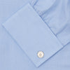 View 6 of product Grey Cashmere Blend Shirt with T&A Collar and 3-Button Cuffs