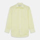 Yellow Linen Regular Fit Mayfair Shirt