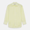 Yellow Linen Regular Fit Mayfair Shirt