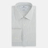 View 5 of product Green and Brown Ticking Stripe Mayfair Shirt