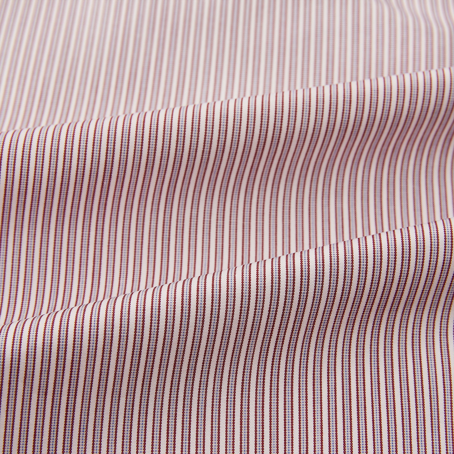 View 6 of product Red and Pink Ticking Stripe Mayfair Shirt