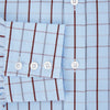 View 4 of product Burgundy Multi Combination Check Mayfair Shirt