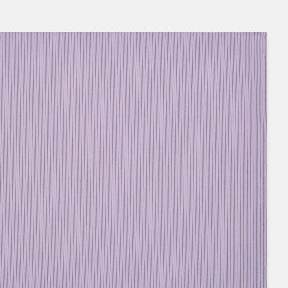 Lilac Pinstripe Hand-Rolled Handkerchief