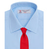 View 4 of product Light Blue Cotton Shirt with T&A Collar and 3-Button Cuffs
