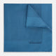 Blue Stripe Silk Pocket Square