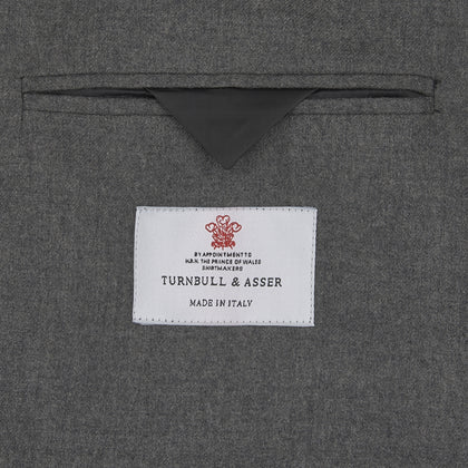 Grey Merino Wool Jacket Image 4