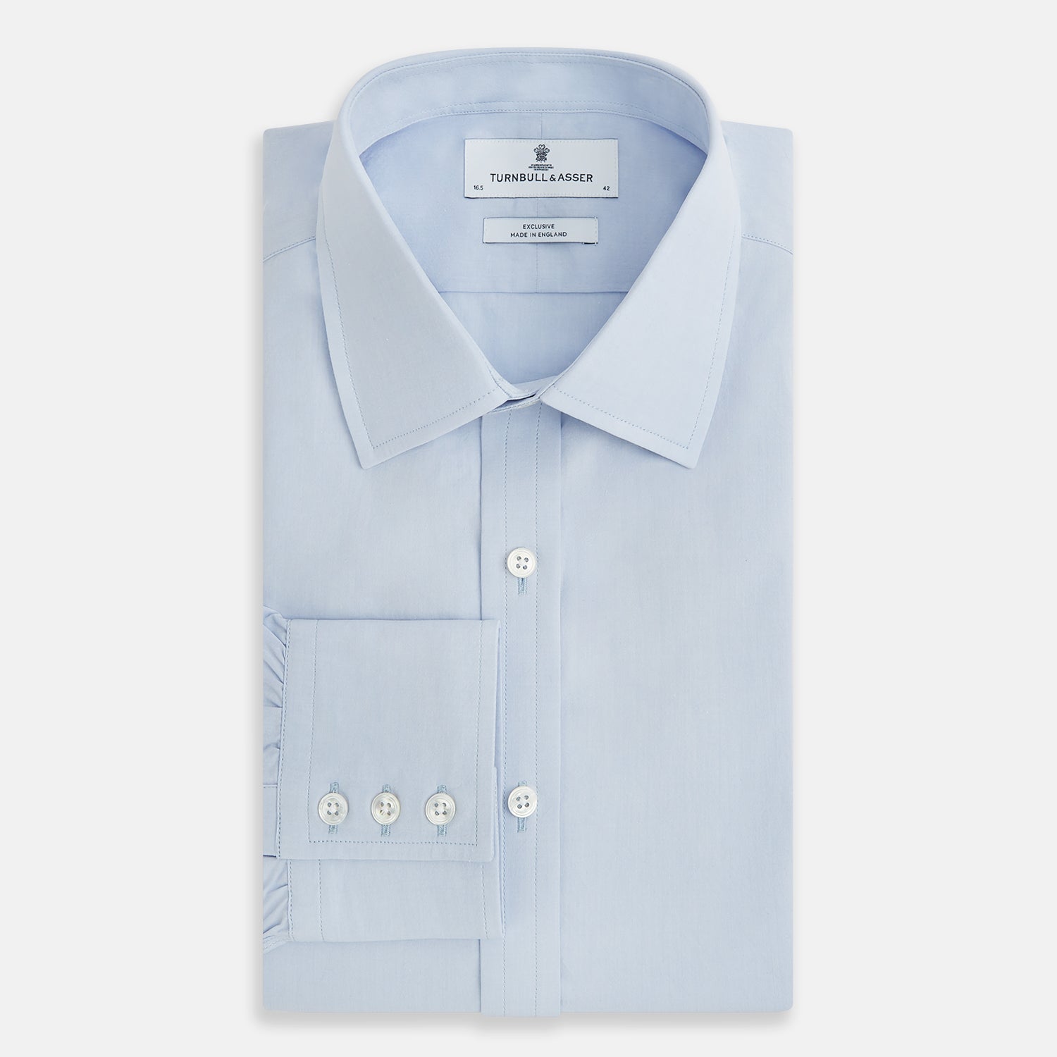 View 5 of product Pale Blue Mayfair Shirt