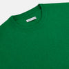 View 9 of product Grass Green Cashmere Round Neck Jumper
