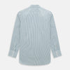 View 3 of product Light Petrol Micro Tattersall Check Mayfair Shirt