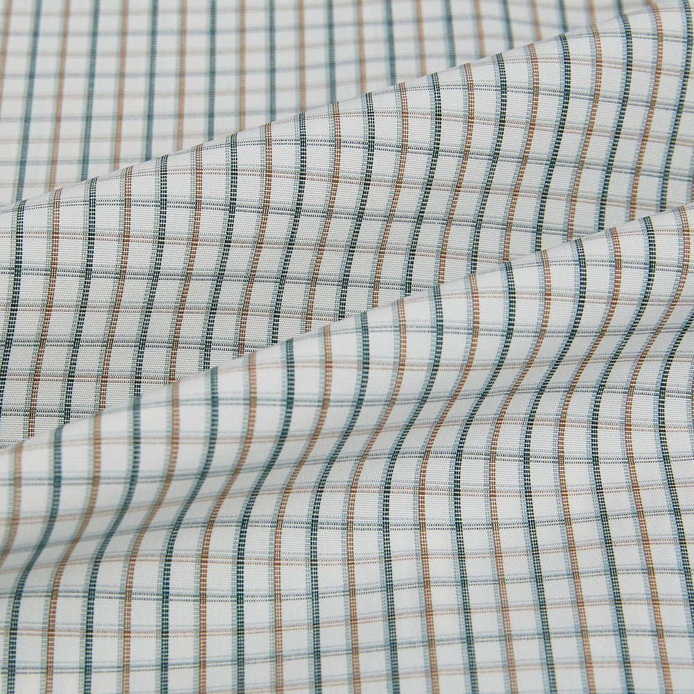 Green and Brown Multi Check Mayfair Shirt