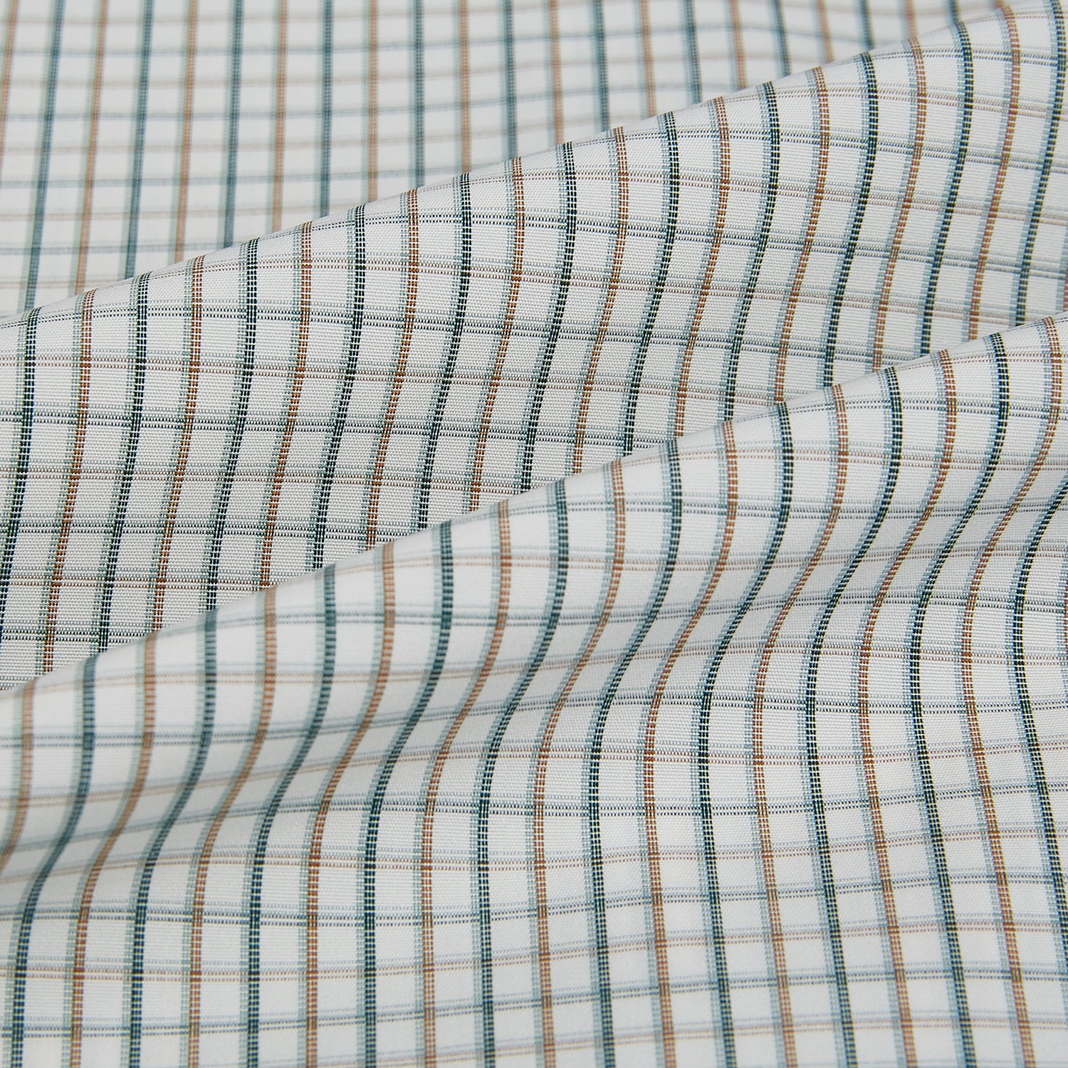 View 6 of product Green and Brown Multi Check Mayfair Shirt