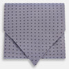 View 1 of product Navy and Light Blue Micro Dot Silk Cravat