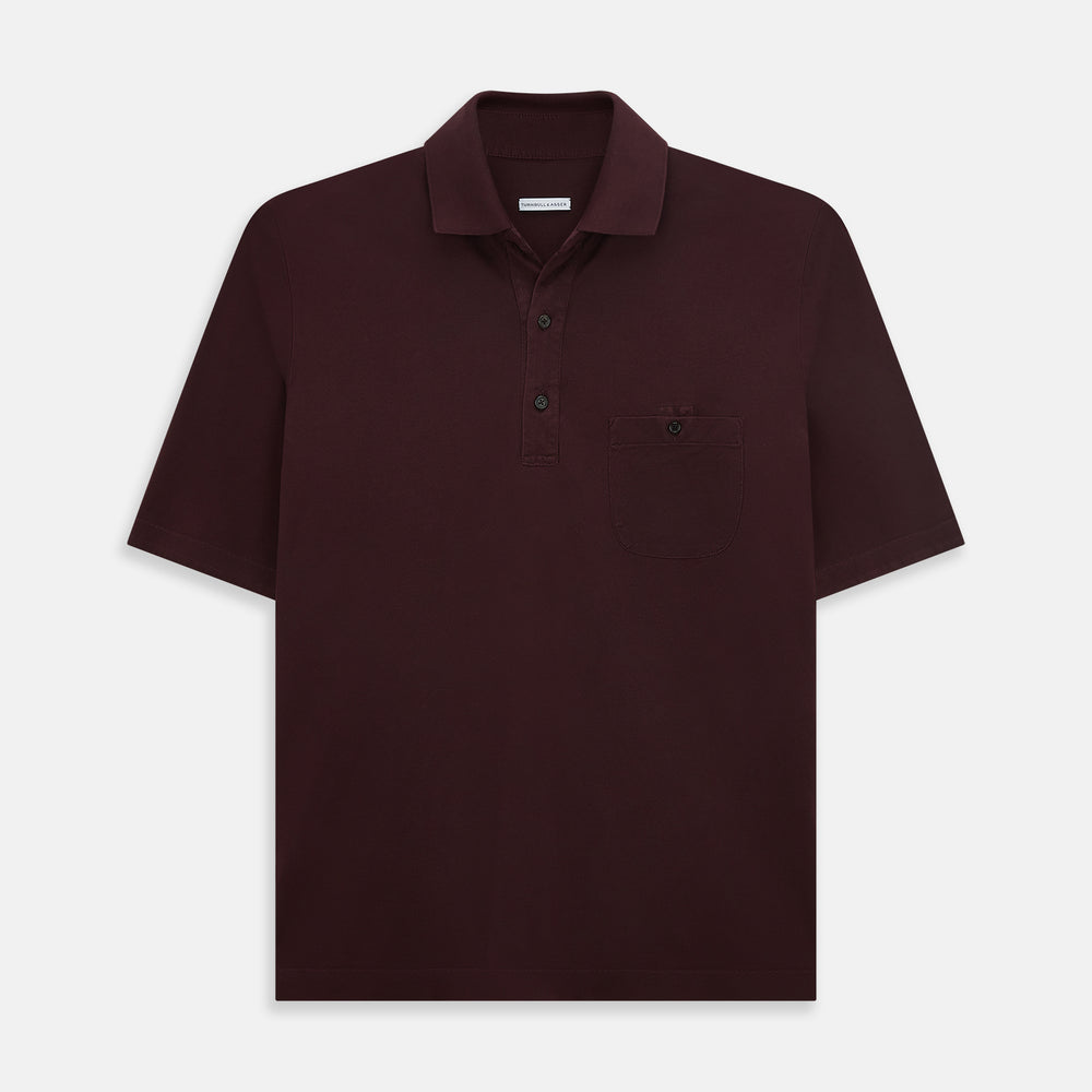 Burgundy Polo Shirt