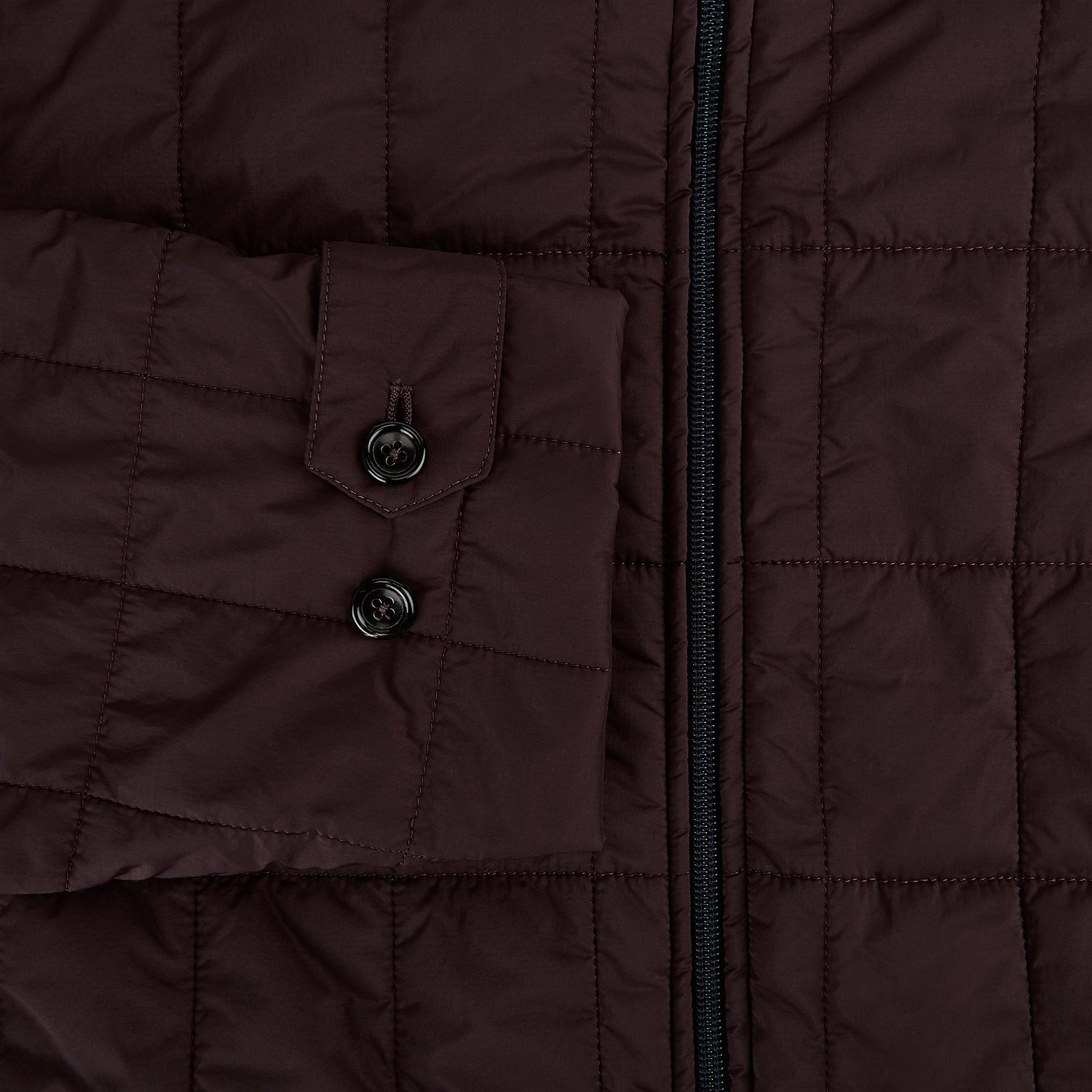 View 4 of product Battersea Burgundy Quilted Jacket