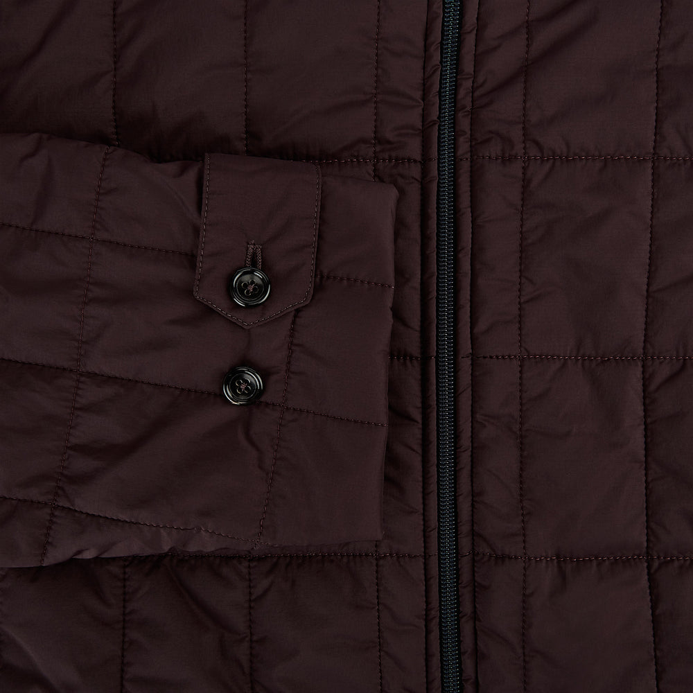 Battersea Burgundy Quilted Jacket