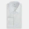 View 5 of product Blue Multi-Tone Double Pinstripe Mayfair Shirt
