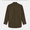 View 5 of product Khaki Green Linen Weekend Fit Langston Shirt