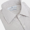 View 2 of product Coffee and Grey Shadow Pinstripe Westminster Shirt
