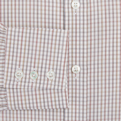 Multicoloured Check Mayfair Shirt Image 3