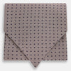 View 1 of product Lilac and Navy Micro Dot Silk Cravat
