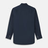 View 5 of product Navy Cotton Regular Fit Mayfair Shirt