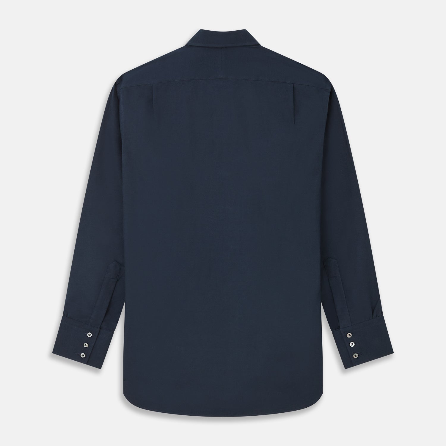 View 5 of product Navy Cotton Regular Fit Mayfair Shirt