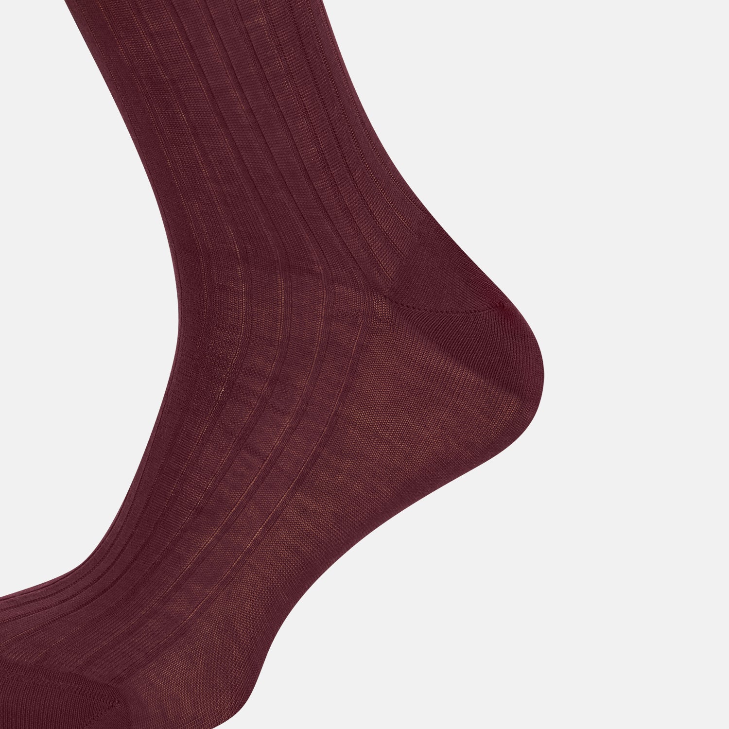 View 4 of product Burgundy Long Socks